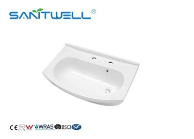 China Ceramic Cabinet Sanitary Ware Basin For Bathroom Hand Wash Solid Surface for sale