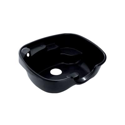 China Chaozhou New Models Black Ceramic shampoo bowl wash basin for beauty for sale