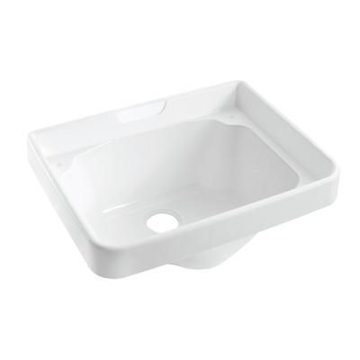 China China Suppliers White Ceramic shampoo bowl wash basin for beauty for sale