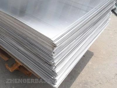 China Polished 1050 Aluminum Plate  25mm-200mm Marine Aluminium Sheet for sale