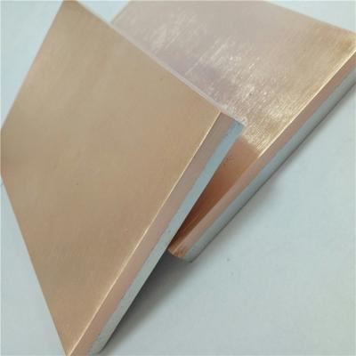 China Placa de cobre amarillo modificada para requisitos particulares de la hoja/5m m 6m m del níquel del cobre de C70600 C71500 en venta