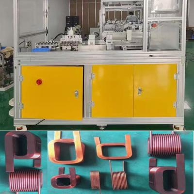 China Automatic Vertical Coil Winder Flat Wire Coil Winding Machine High Automation for sale