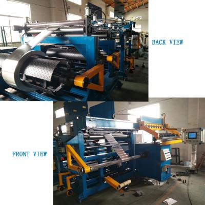 China Transformer Copper Foil Winding Machine 0.2 - 3.0mm Thickness Foil Winding And Welding for sale