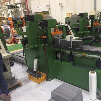 China Automatic Reactor Core Cutting Machine Silicon Steel Strip Cutter en venta