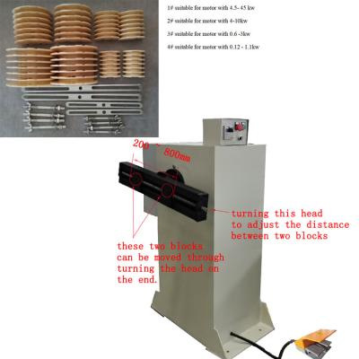 China Semi Automatic Wire Winder Electric Motor Coil Winding Machine en venta