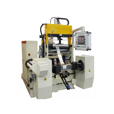 China Cold Welding Automatic Copper Foil Winding Machine With 300mm Width Leaf Copper for sale