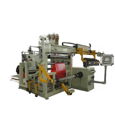 China Cast Resin Transformer Copper Foil Winding Machine 600mm Width Strip Winder for sale