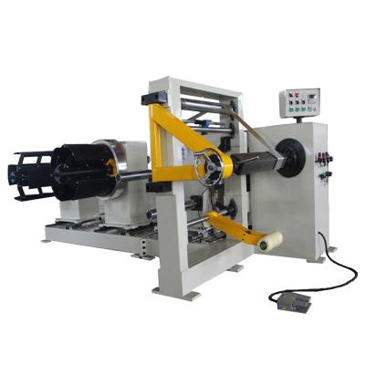 China Cast Resin Transformer Foil Winding Machine Conductor Strip Winder for sale