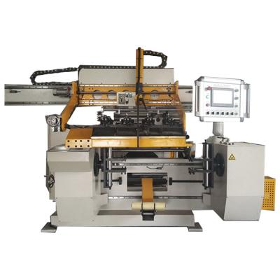 China Programmable 1000mm Width Copper Foil Winding Machine Making Reactor Coil for sale