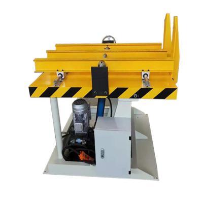 China Hand Held Controller Tilting Platform Transformer Iron Core Stacking Table 1.5kw for sale