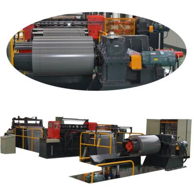 China Automatic Longitudinal Shearing Line Silicon Steel Core Slitting Machine 120m/min for sale