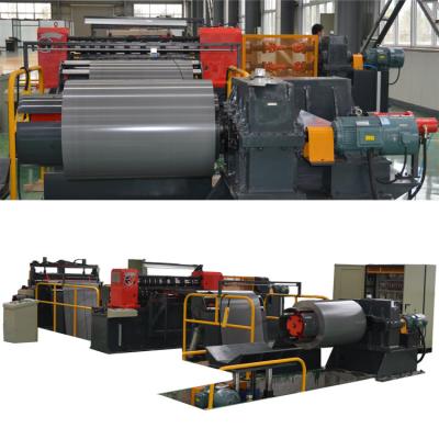 China 6 Sets Cutters Silicon Steel Slitting Machine Transformer Core Slitter Making Steel Strip for sale