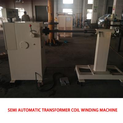 China Começar lenta da máquina de enrolamento da bobina do transformador semi automático da alta tensão e do LV à venda
