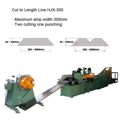 China PLC Control Transformer Core Cutting Machine Two Cutting And One Punching for sale