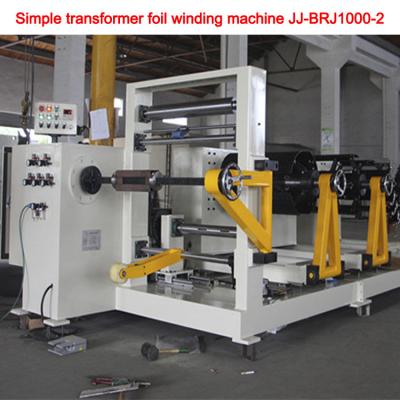 China Transformer Simple Aluminium Foil Winding Machine Al Thickness 0.3-3.0mm for sale