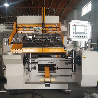 China PLC Control Copper Typoe Foil Winding Machine Servo Motor Driven Iron Core Reactor for sale