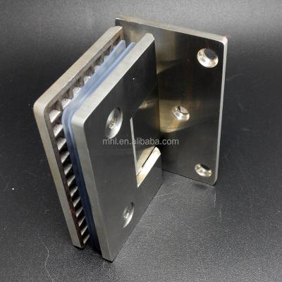 China High Quality Stainless Steel Graphic Design 90 Degree Framed Hinge For Showeroom for sale