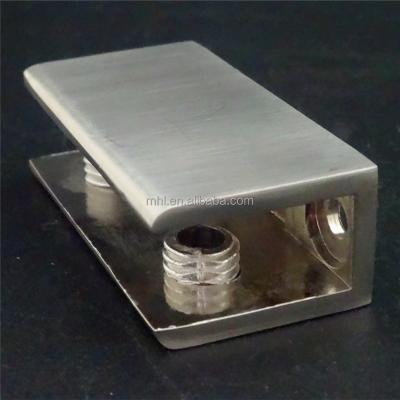 China Shower Door Glass Clip Clamp Bracket Applicated In Glass Partition Brace for sale