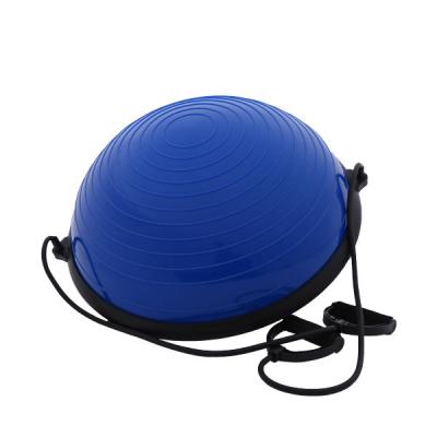 China Gym Yoga Exercise Equipment 58cm PVC Half Balance Ball for sale