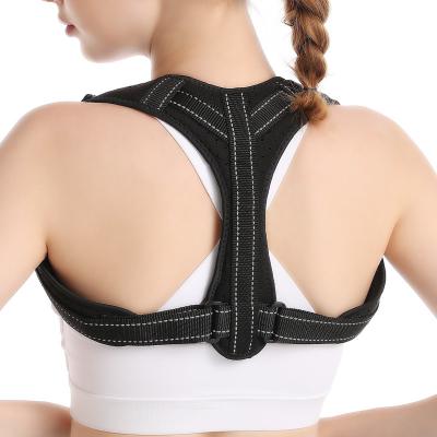 China Body Adjustable Upper Back Brace Posture Corrector For man and Women à venda