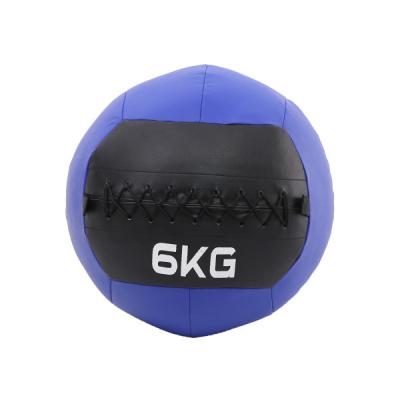 China 4kg Free Weight Exercise Equipment PU Cross Training Weighted Wall Ball for sale