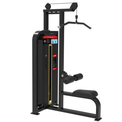China Steel Tube Lat Pulldown Cable Machine , 215kg Lat Pulley Station for sale