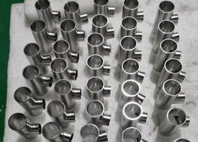 China ASTM A815 S32750 Stainless Steel Fittings 1-1/2''  Equal Tee Super Duplex Steel B16.9 for sale