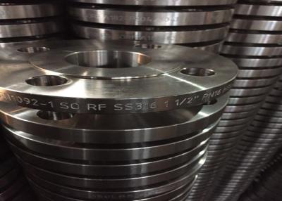 China Zinc Galvanized Stainless Steel Forged Flanges Socket For Natural Gas Tansport for sale
