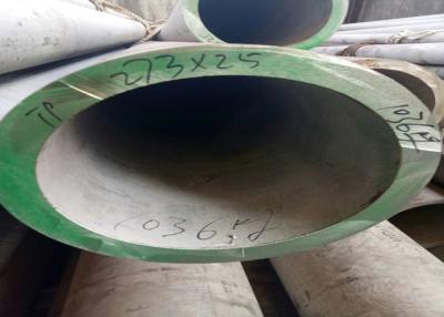 China Large Hollow Seamless Stainless Steel Tubing , Cold Drawn Ss Seamless Tube for sale