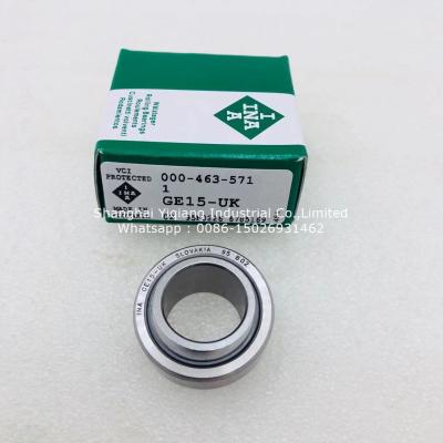 China INA Open Type Spherical Plain Bearing GE15-UK 12mm Width for sale