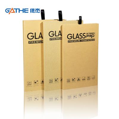 China GATHE Protective Film Phone Case Boxes Mobile Cover Packaging Kraft Paper for sale