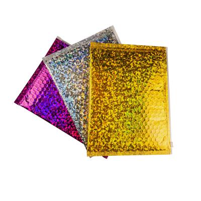 China Antistatic Holographic Bubble Mailers 6x10 Shipping Bag Envelopes for sale