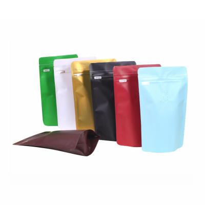 China Aluminum Foil Ziplock Paper Food Pouches Mylar Storage Bags Packaging for sale