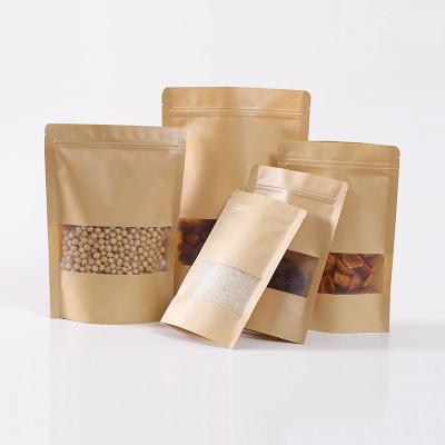 China Greaseproof Waterproof Coffee Bean Storage Paper Food Pouches Bag Packaging for sale