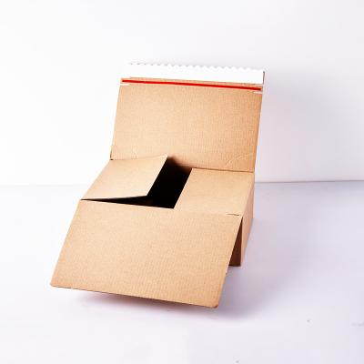 China A caixa de presente biodegradável do cartão ondulado do cabaz aumenta empacotando à venda