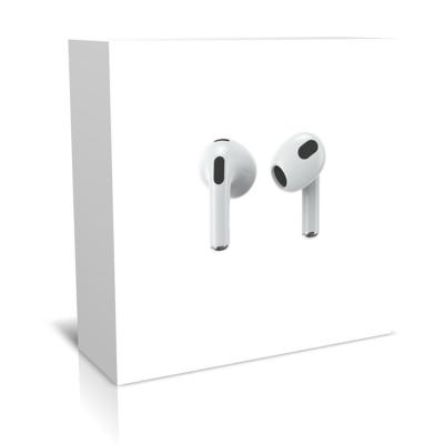 China Custom White Cardboard airpods packaging boxes For Wireless Earbuds Earphones for sale