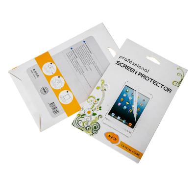 Chine Concevez bon marché l'enveloppe en fonction du client de verre trempé de Protecter d'écran Hang Paper Box à vendre