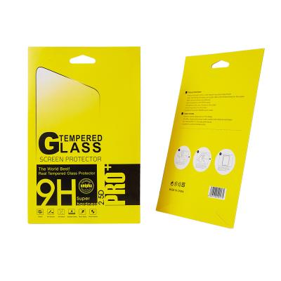 China Customized Screen Guard Packaging Paper Box For Tempered Glass Film for sale