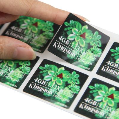 China Customized printing Self-adhesive label sticker water proof eco friendly en venta