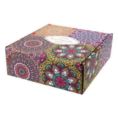 China OEM Colorful Candle Gift Box Packaging Glossy Lamination for sale