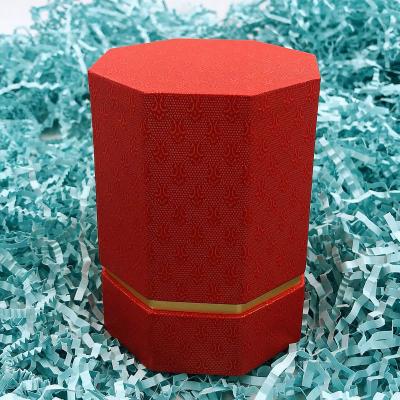 China Embossing Rectangle Gift Packaging Perfume Box Exquisite Packaging Paper Box for sale