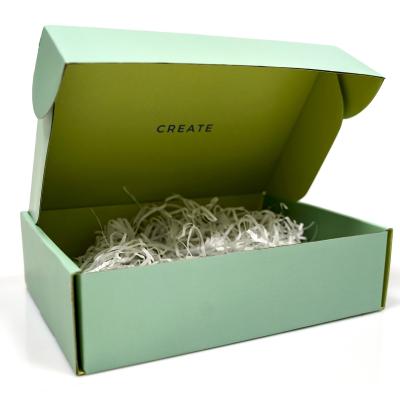 China Caja de embalaje corrugado personalizado Mailer Cosméticos Cajas de regalo para envío en venta