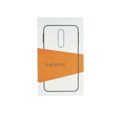 Cina Biodegradabile Flip Top Matte Lamination Scatole di carta Cartoncino di carta Cassa per telefono in vendita