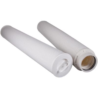 China 40 Inch 5 Microns Pleated PP Spun High Flow Filter Cartridges for sale