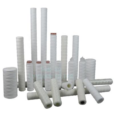 China 5 Micron Oil RO Water Filter 25um 50um String Wound PP Filter Cartridges for sale