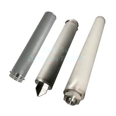 China Sintering Sus Powder Metal 316 L Micron Cartridge Filters 022 0.22 0.2 1 3 10 25 for sale