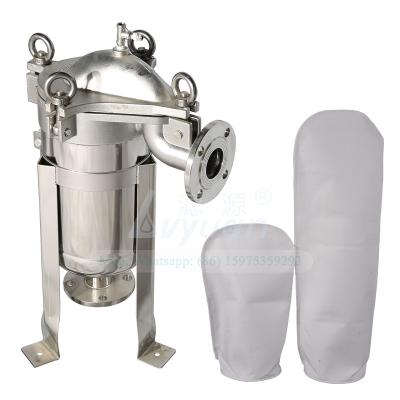China Liquid Filtration SS304 316L Industrial Pp Bag Filter Housings for sale