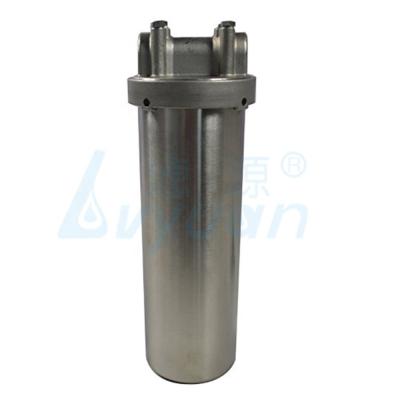 China 0.8Mpa 10 Inch 226 Flat 0.8mm Single Cartridge Filter Housing for sale