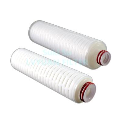 China DOE 222 226 215 0.22 Micron 60um PP PTFE Membrane Filter Cartridge for sale