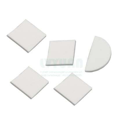 China Big square PE plate filter 5 microns micro porous sintered PE fluidization filter plate with polyethylene elements sintering for sale